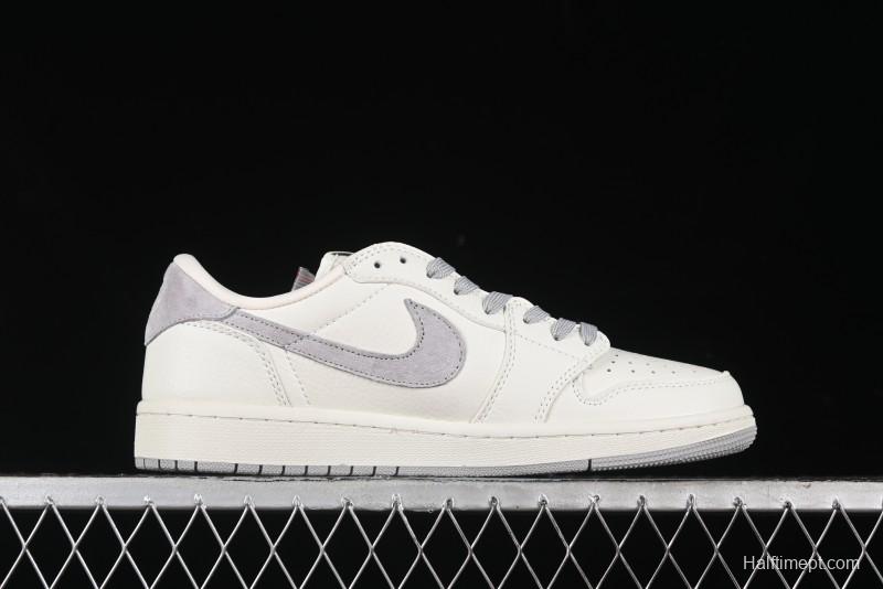 Nike Travis Scott x Fragment Design x Air Jordan 1 Low OG SP AJ1 Casual Sneakers - JH6088-701