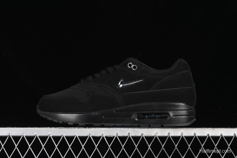 Nike Air Max 1 Retro Running Shoes with Half-Sole Air Cushion - AA0512-001