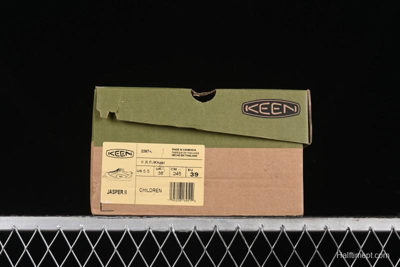 Keen Jasper Japanese Street 2.0 Retro Outdoor Shoes - 2267 Khaki