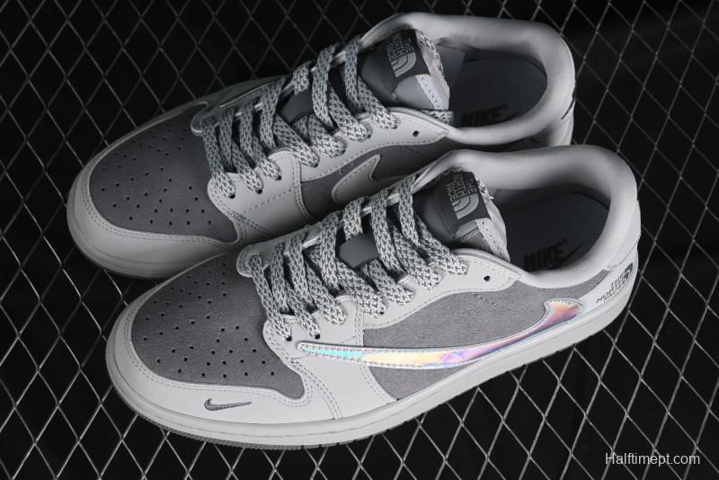 Nike Travis Scott x Fragment Design x Air Jordan 1 Low OG SP AJ1 Low Top Casual Sneakers - AG3702-803