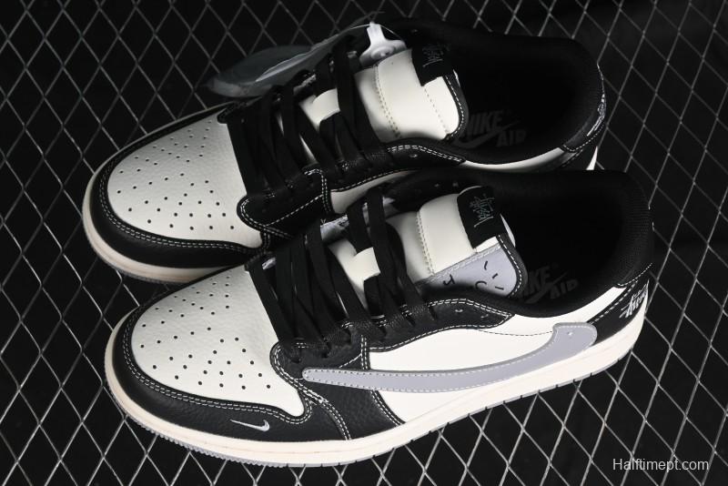 Nike Travis Scott x Fragment Design x Air Jordan 1 Low OG SP AJ1 Lifestyle Sneakers - XZ5168-001