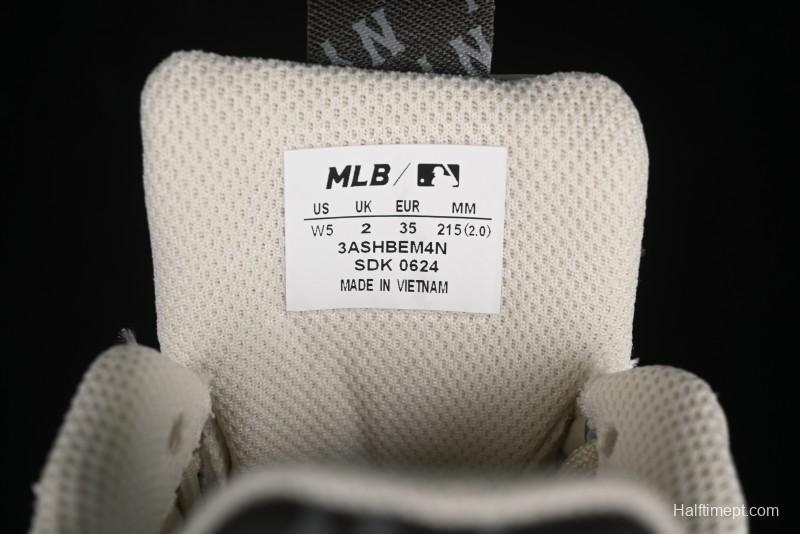 New York Yankees MLB Bigball Chunky Embo Monogram Thick Sole Sandals - 3ASHBEM4N50IVS