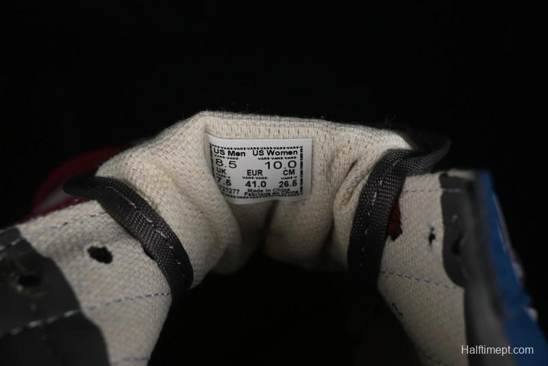 Vans Old Skool Black Wukong Themed Low-Top Retro Skate Shoes - VN0A45JCGIE