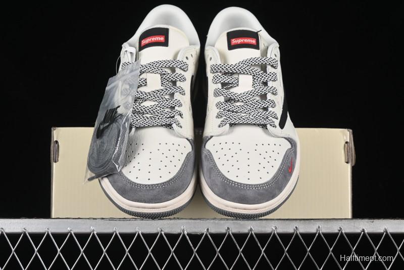 Nike Travis Scott x Fragment Design x Air Jordan 1 Low OG SP AJ1 Supreme Collaboration - XY2688-120