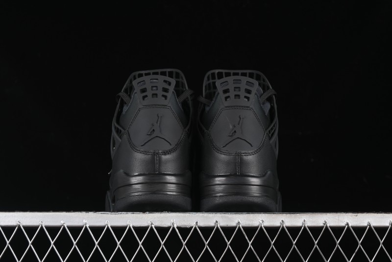 Nike Air Jordan 4 Retro Basketball Shoes with Mesh Design - FV7251-001
