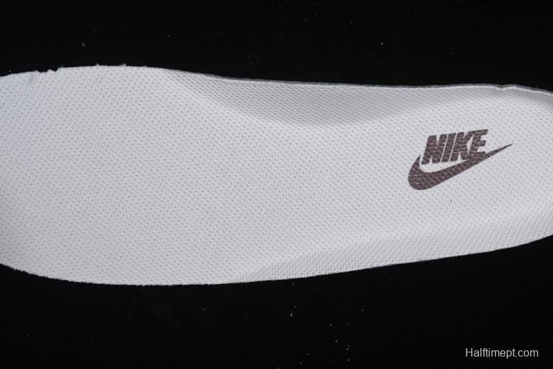 Nike Air Force 1 '07 Low Stussy Collaboration - White Black Sole Low-Top Casual Sneakers - XZ6188-279