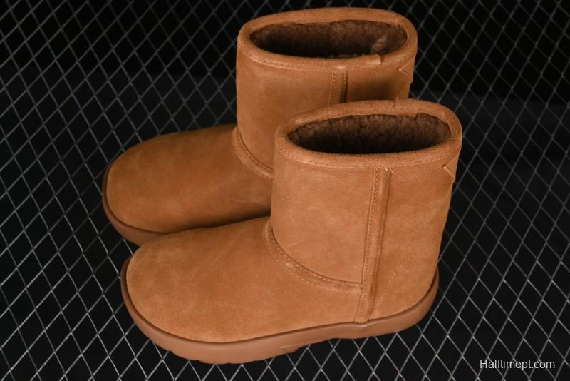 Bottega Veneta Snap Round Toe Slip-On Ankle Snow Boots - 578321