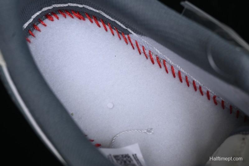 Nike Air Force 1 '07 Low Stussy Collaboration - Grey White Gum Sole Low-Top Casual Sneakers - XZ9688-101