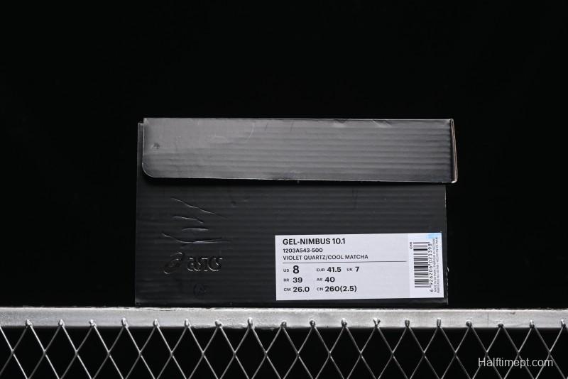 Asics Gel-Nimbus 10.1 Retro Breathable Casual Shoes with Cushioning for Men - 1203A543-500