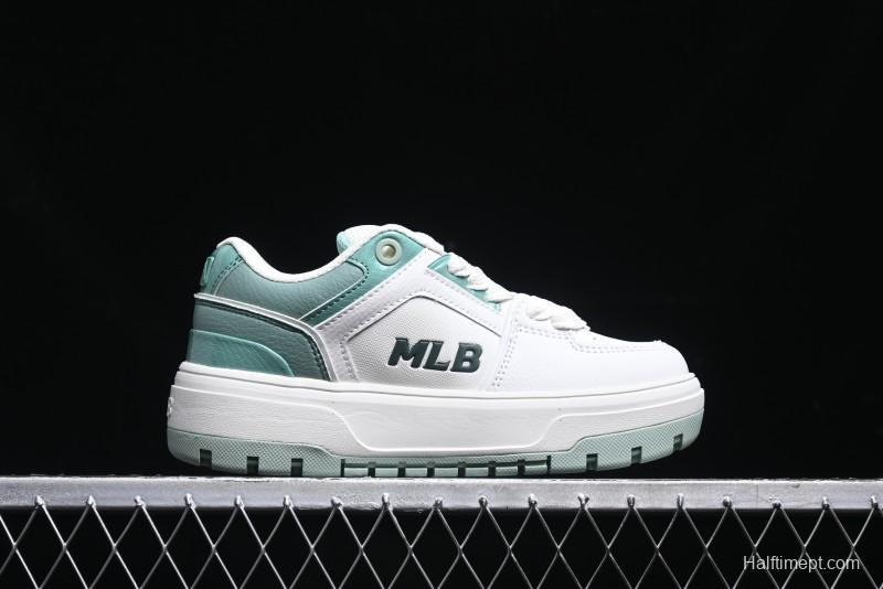 New York Yankees MLB Chunky Liner Wide Saffiano Platform Casual Sneakers - 3ASXCWN4N07MTM