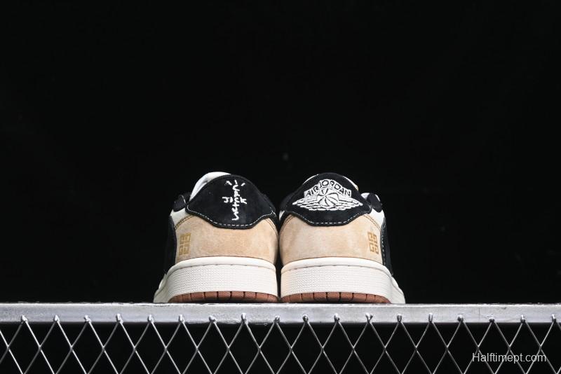 Nike Travis Scott x Fragment Design x Air Jordan 1 Low OG SP AJ1 Collaboration - XS3086-005