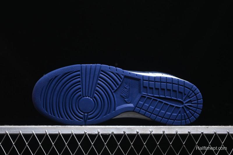 Nike Dunk Low High Street Minimalist Blue Panda Retro Low-Top Casual Sneakers - DD1503-119