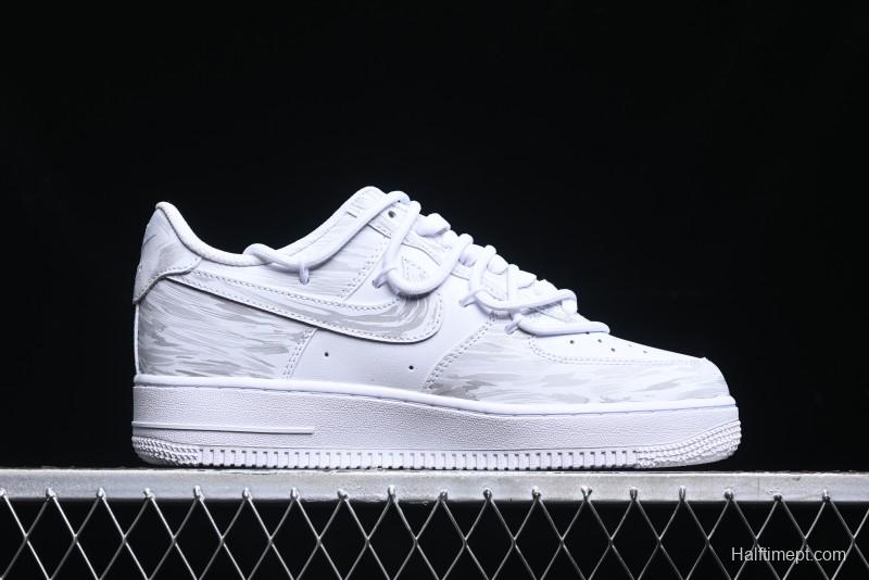 Nike Air Force 1 '07 Low Lace-Up Casual Sneakers with Full-Length Air Cushion - ZH0316-049