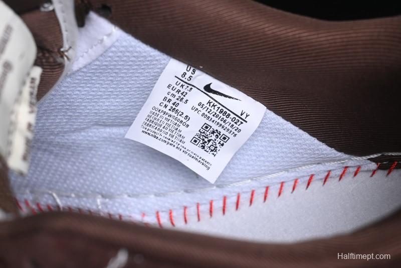 Nike Air Force 1 '07 Low BAPE Collaboration - Tan Brown Casual Sneakers - KK1988-027