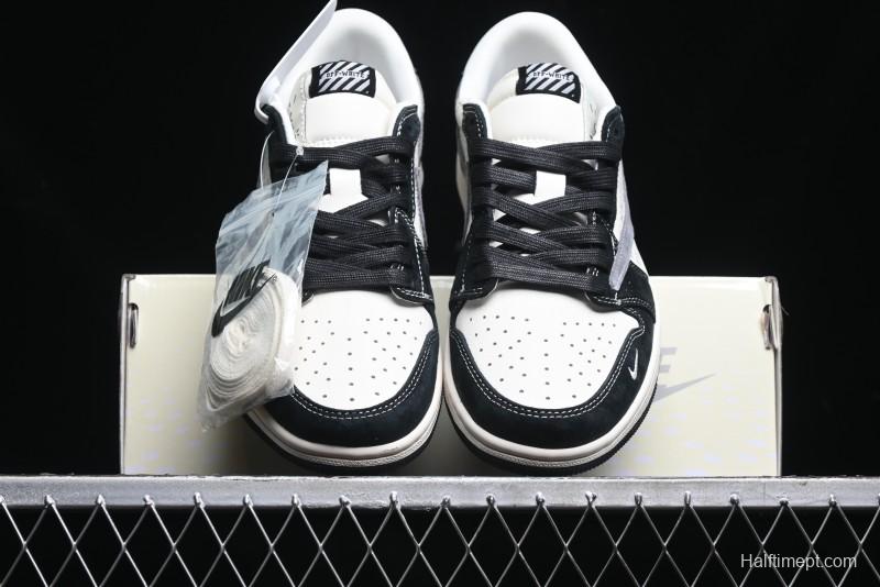 Nike Travis Scott x Fragment Design x Air Jordan 1 Low OG SP Sneakers - SJ2068-108