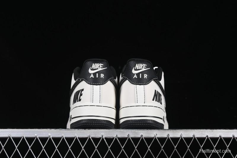 Nike Air Force 1 '07 Low Collaboration Sneakers with Black Stitch Dual-Color Sole - CH6336-515