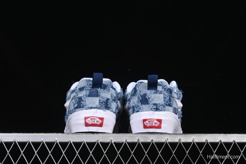 Vans Knu Skool Washed Tie-Dye Low-Top Casual Skate Shoes - VN000CS0239