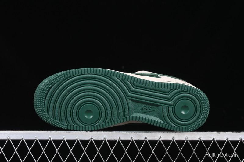 Nike Air Force 1 '07 Low The North Face Collaboration Green Snake Scale Casual Sneakers - DM6688-015