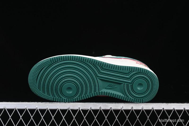 Nike Air Force 1'07 Low Just Collaboration - Christmas Tree Low-Top Casual Sneakers - DF0188-034