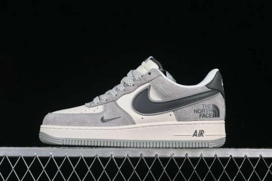 Nike Air Force 1 '07 Low The North Face Collaboration Versatile Beige-Grey Casual Sneakers - XZ6188-760