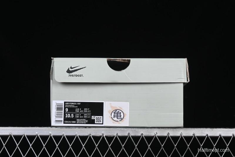 Nike Air Force 1'07 Low "Kakarot" Dragon Ball Z Custom Casual Sneakers for Autumn Winter - CD1212-666