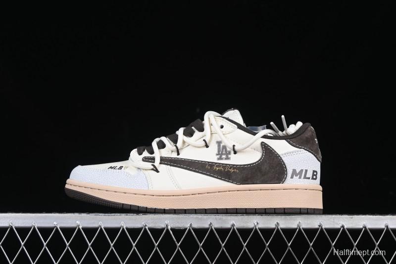 Nike Travis Scott x Fragment Design x Air Jordan 1 Low OG SP AJ1 - XS3186-204