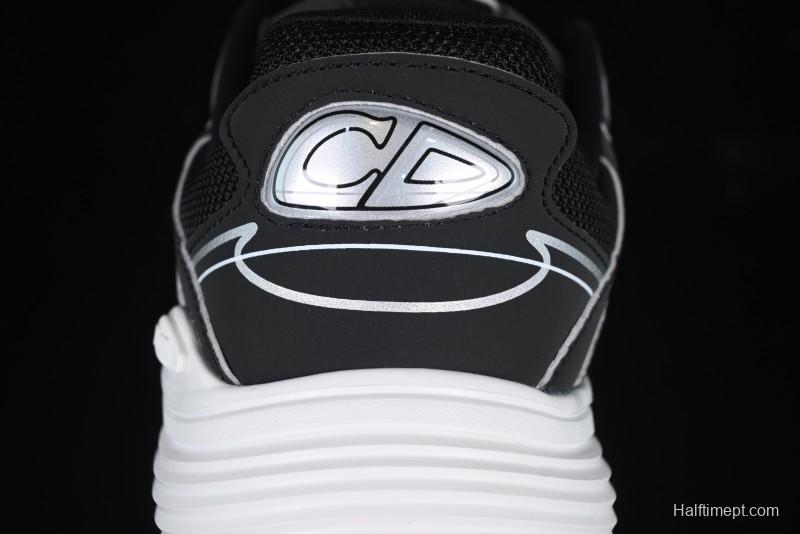Dior B30 Sneakers with Reflective CD30 Logo and Lightweight Rubber Sole - CD30