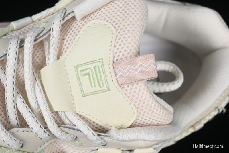 Fila Fusion Retro Mars Running Shoes with Lace-Up Design - F12W432101FAP