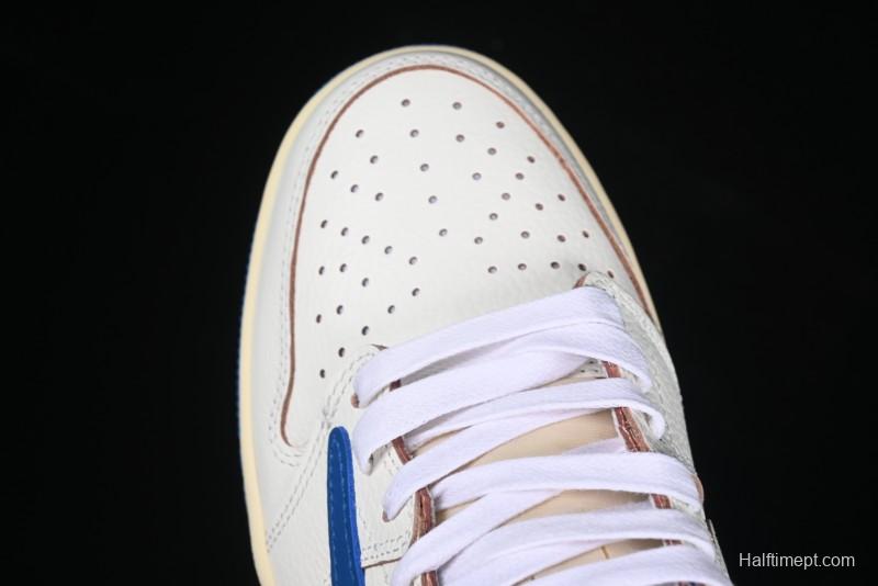 Nike Travis Scott x Air Jordan 1 Low OG Retro Sneakers - DM7866-104