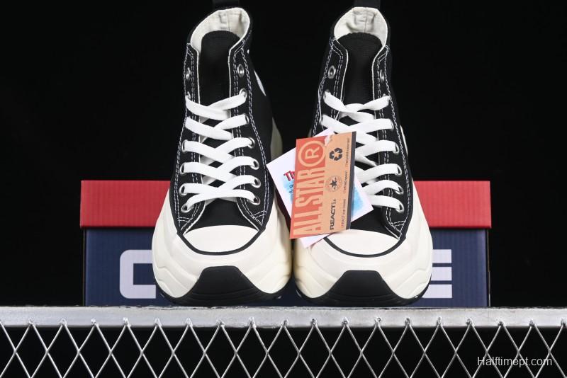 Converse All Star High Top Platform Sneakers with Classic Design - 31312401