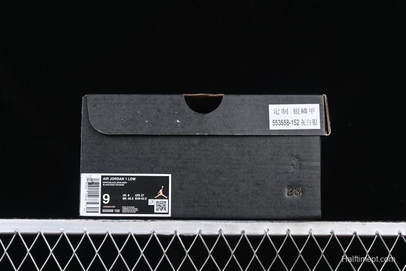 Nike Air Jordan 1 Low AJ1 Snake Year Custom Low-Top Culture Basketball Shoes - 553558-152