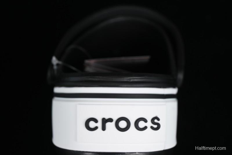 Crocs Crocband Platform Rainbow Comfortable Thick-Soled Clogs - B.D4