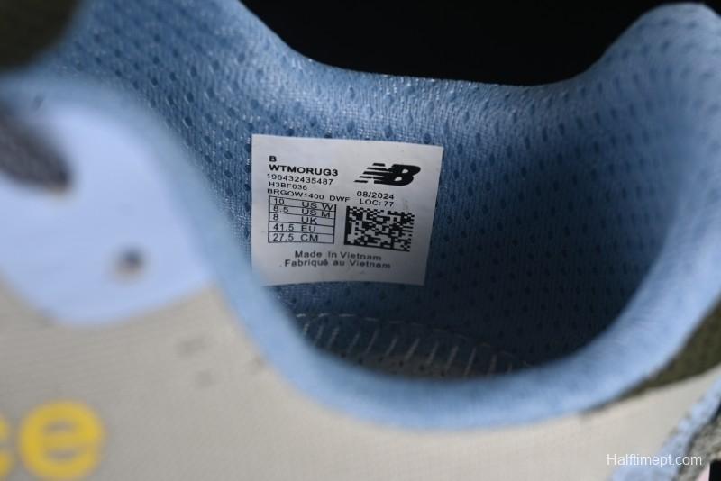 New Balance Fresh Foam X More V3TDS Low-Top Running Shoes with Durable Slip-Resistant Outsole - WTMORUG3