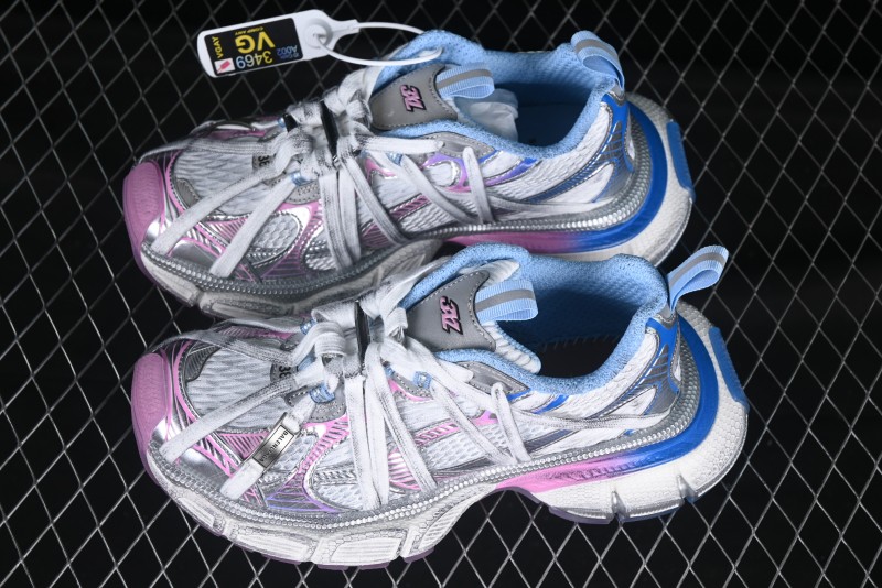 Balenciaga Phantom Sneaker 3XL Trendy Running Shoes with Transparent Heel Strap - W3XCH9145