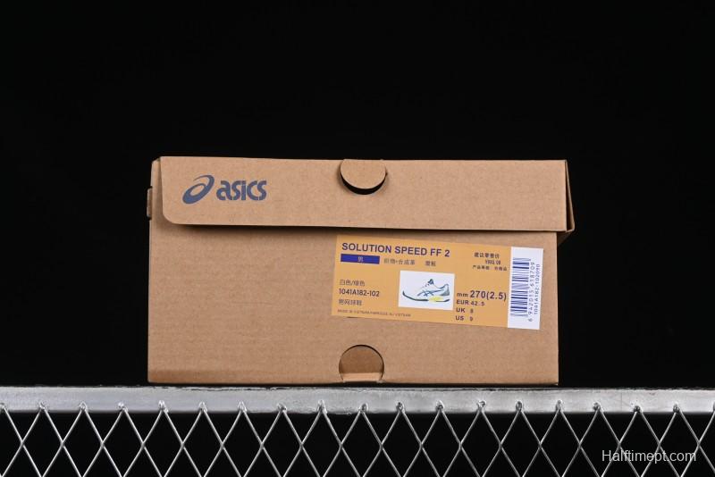 Asics Solution Speed FF 2 Retro Breathable Cushioned Casual Running Shoes - 1041A182-102