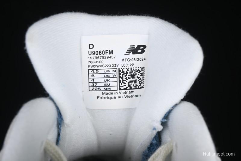 New Balance NB9060 Series Retro Casual Running Shoes with ABZORB Cushioning - U9060FM