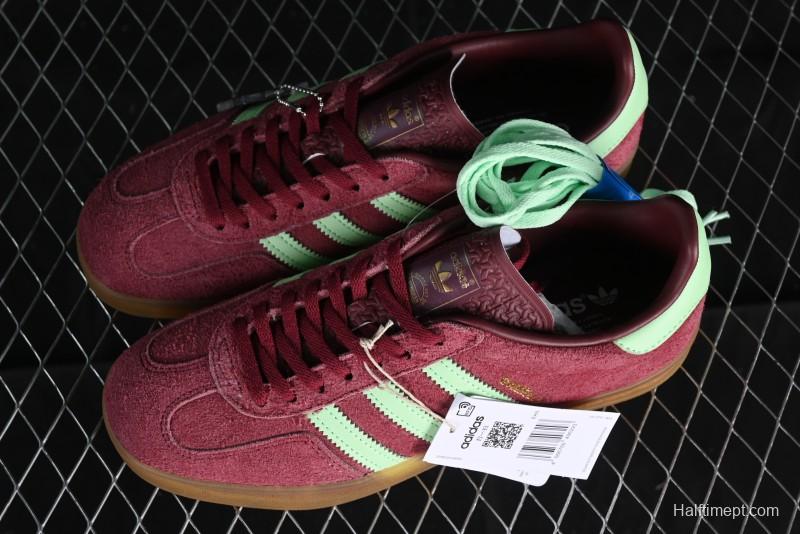 Adidas Originals Gazelle Indoor IH7487 Retro Casual Slip-Resistant Wear-Resistant Low-Top Skate Shoes