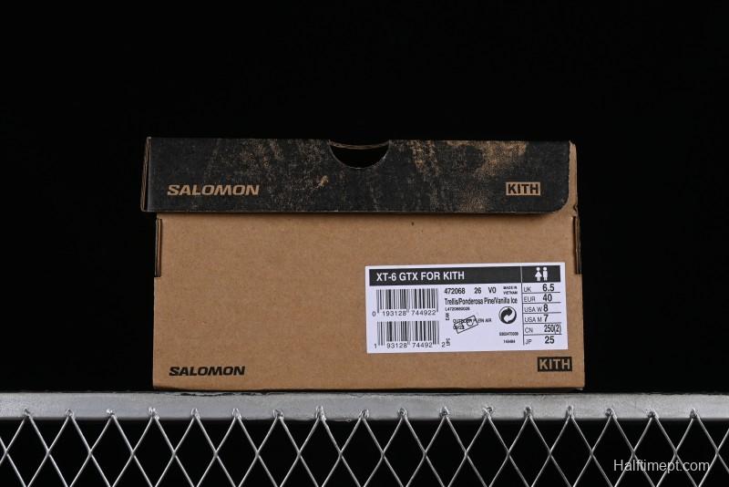 Salomon XT-6 For Kith High-Tech Outdoor Casual Running Shoes - 472068-26