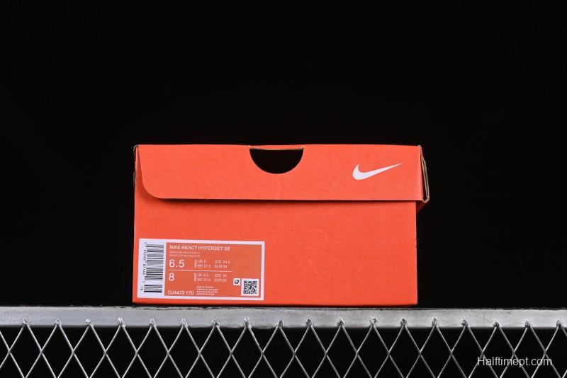 Nike React HyperSet Lightweight Low-Top Training Basketball Shoes - DJ4473-170