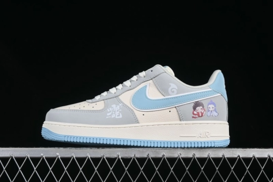 Nike Air Force 1'07 Low Nezha Collaboration Magic Ball Spirit Pearl Casual Sneakers - DF0188-047