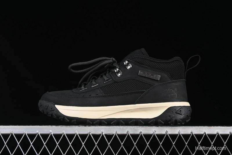Timberland Solar Wave Low Hiking Sneakers - Black/Off-White