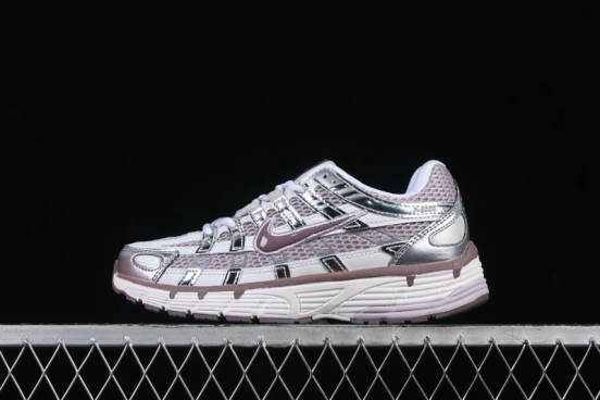Nike P-6000 Metallic Chrome Runner - Sleek & Stylish Performance Sneakers