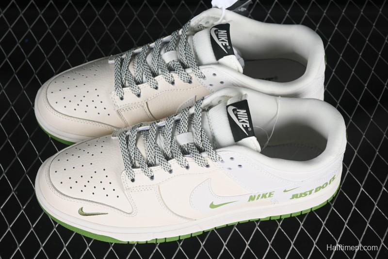 Nike Dunk Low "Just Do It" - Green/White Edition