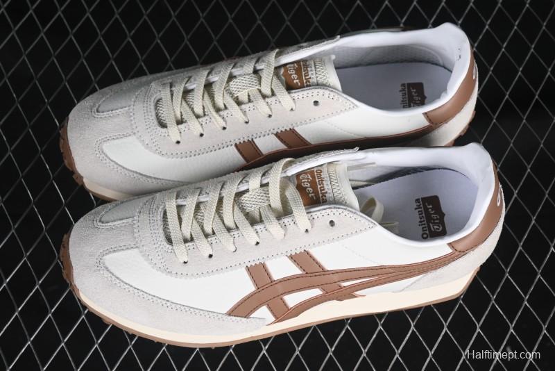 Onitsuka Tiger Serrano Retro Sneakers - White/Brown
