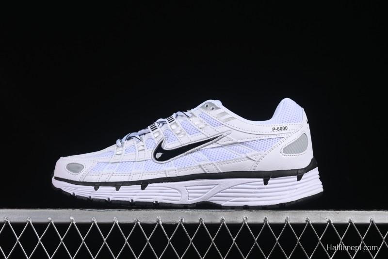Nike P-6000 Premium Retro Casual Sneakers with Multi-Layer Design - CD6404-107