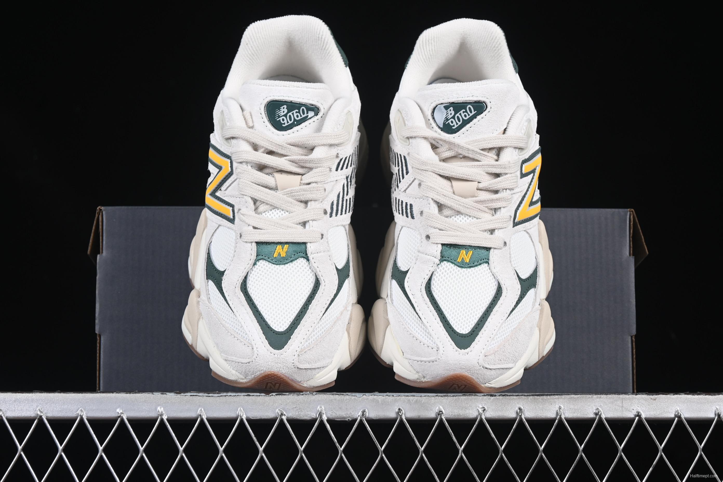New Balance NB9060 Series Retro Casual Running Shoes with ABZORB Cushioning - U9060AGG