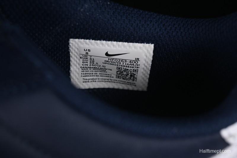 Nike Classic Cortez Leather Retro Running Shoes with Cushioned Sole - HF0263-400