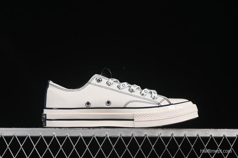 Converse Noritake x Chuck Taylor All Star 1970s Low Top Canvas Sneakers with Hand-Drawn Elements - A15788C