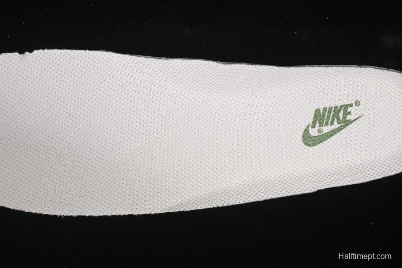 Nike Air Force 1'07 Low Supreme Collaboration Dual-Tone Grey Green Lace-Up Casual Sneakers - DM6868-070