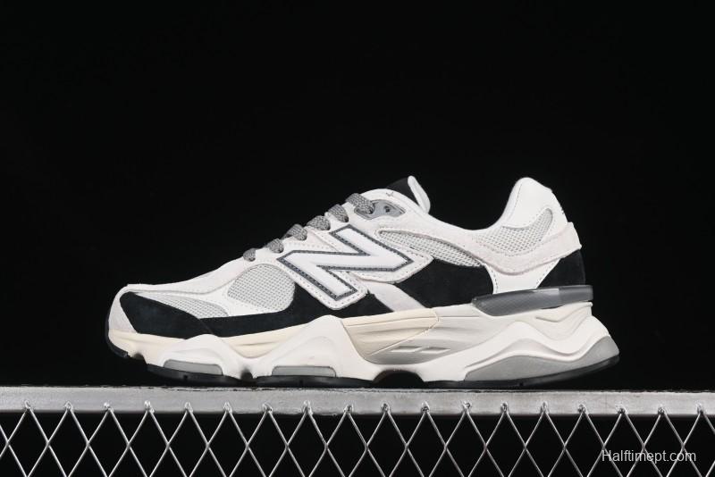 New Balance NB9060 Series Retro Casual Running Shoes with ABZORB Cushioning - U9060JBB
